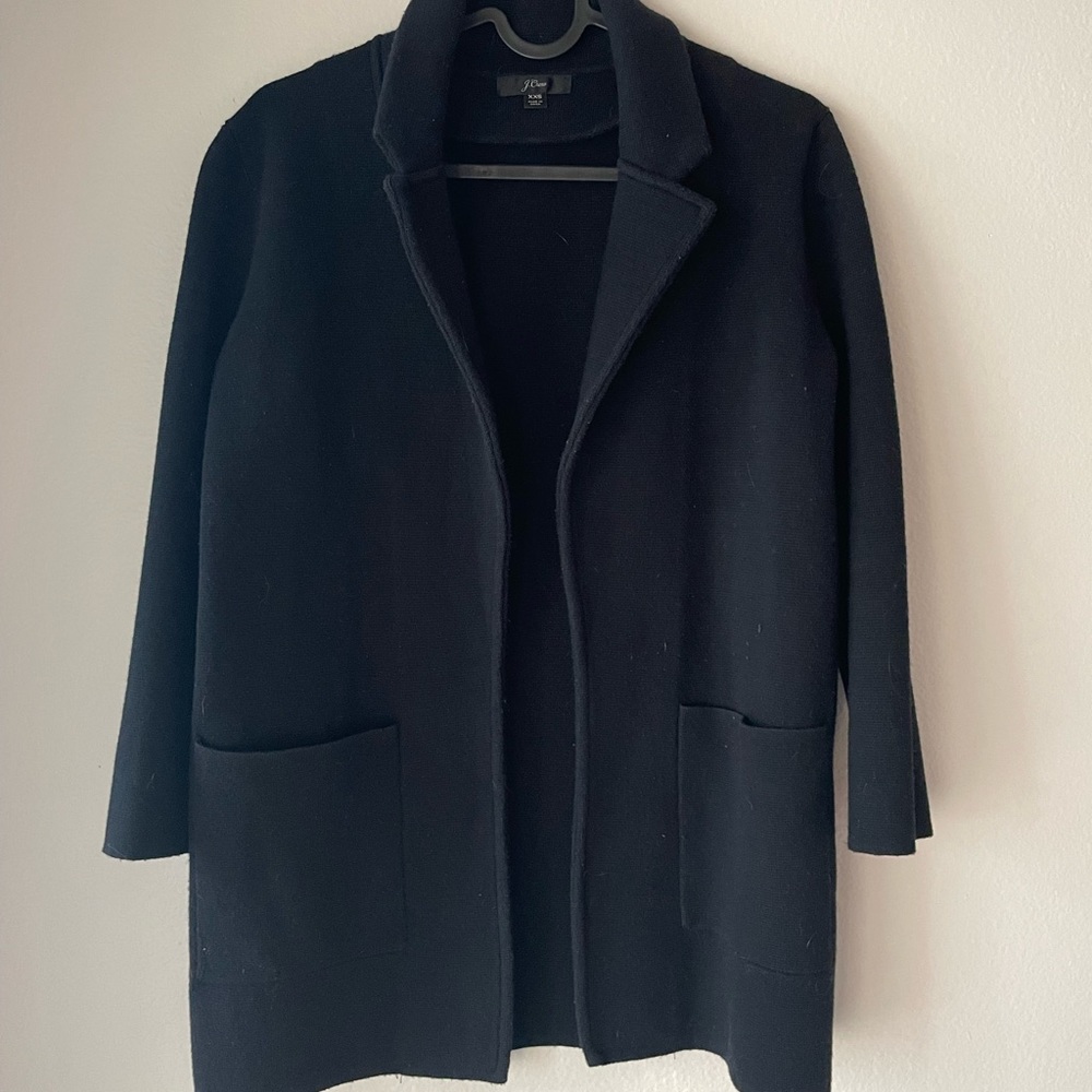 J. Crew Sweater Blazer
